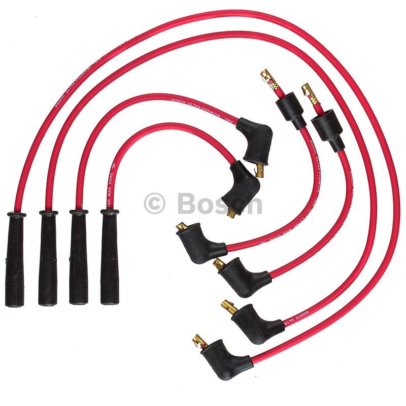 1987 Subaru GL-10 Spark Plug Wire Set Bosch 09064 image 1 of 1