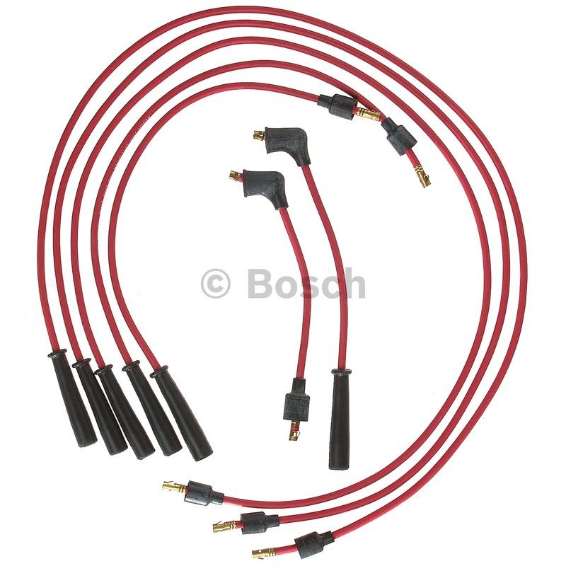 1989 Subaru XT Spark Plug Wire Set Bosch 09066 image 1 of 1