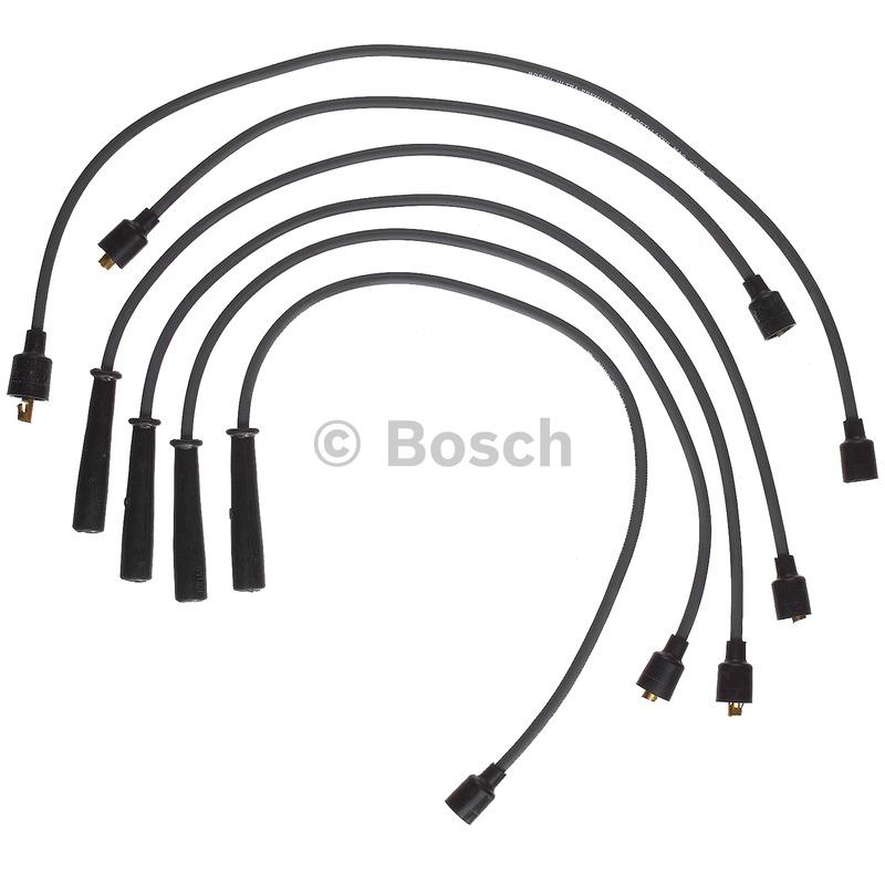 1989 Suzuki Samurai Spark Plug Wire Set Bosch 09105 image 1 of 1