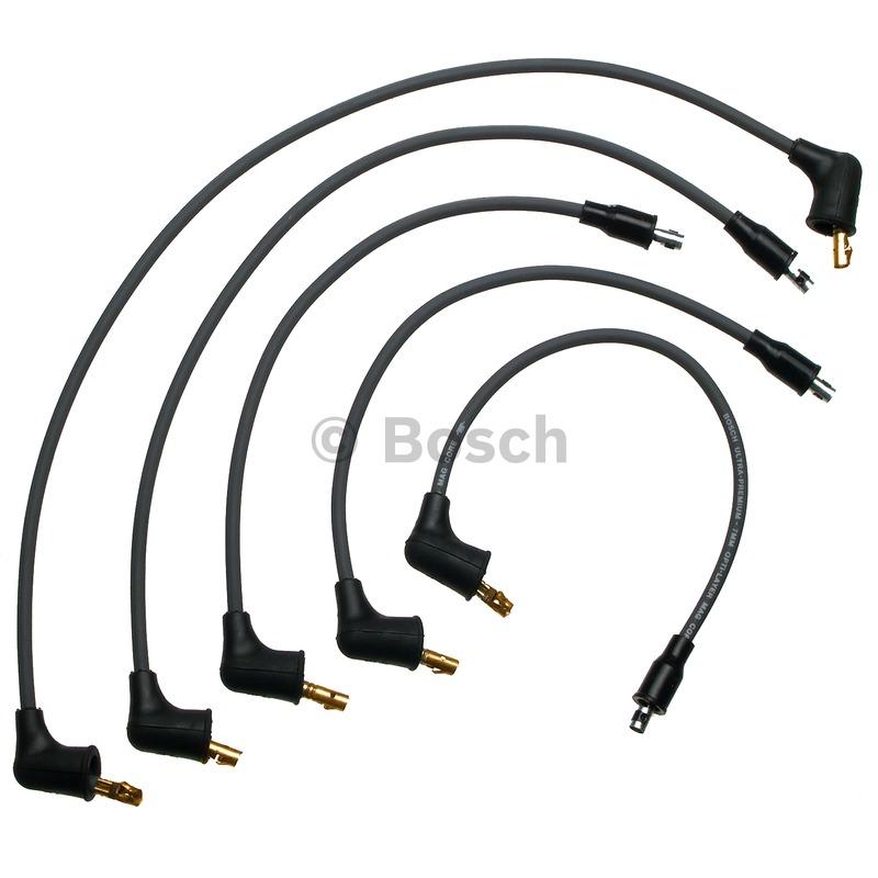 1986 Peugeot 505 Spark Plug Wire Set Bosch 09114 image 1 of 1