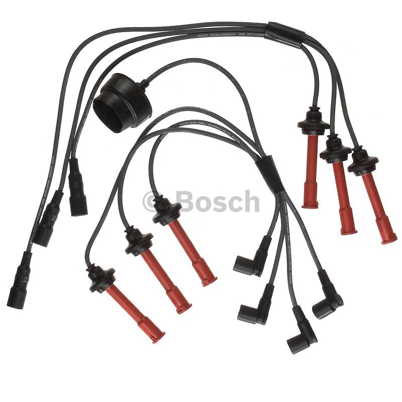 1992 Alfa Romeo 164 Spark Plug Wire Set Bosch 09116 image 1 of 1