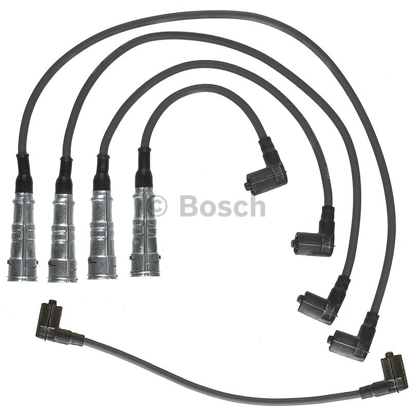 1981 Porsche 924 Spark Plug Wire Set Bosch 09128 image 1 of 1