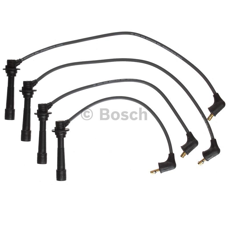 1996 Mazda Protege Spark Plug Wire Set Bosch 09134 image 1 of 1