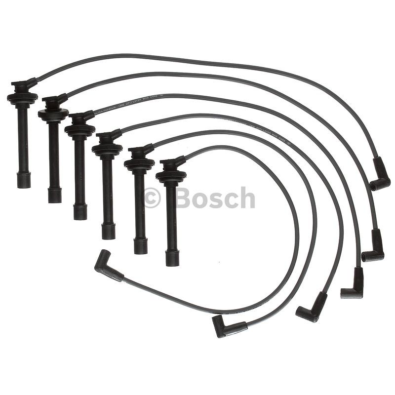 1995 Isuzu Trooper Spark Plug Wire Set Bosch 09136 image 1 of 1