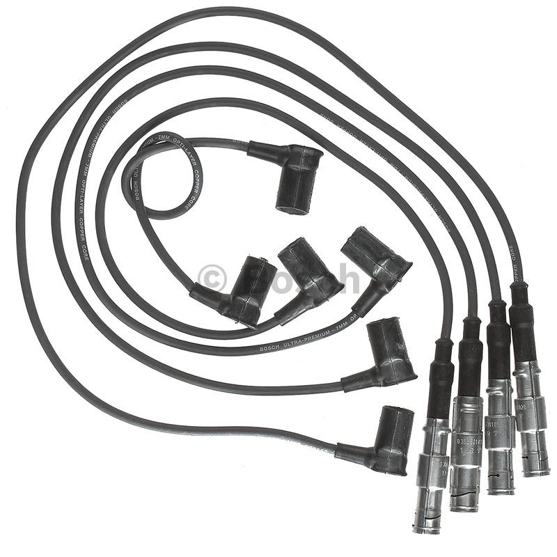 1988 Mercedes-Benz 190E Spark Plug Wire Set Bosch 09141 image 1 of 1