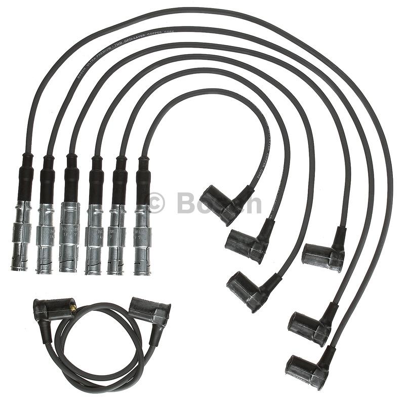 1988 Mercedes-Benz 190E Spark Plug Wire Set Bosch 09146 image 1 of 1
