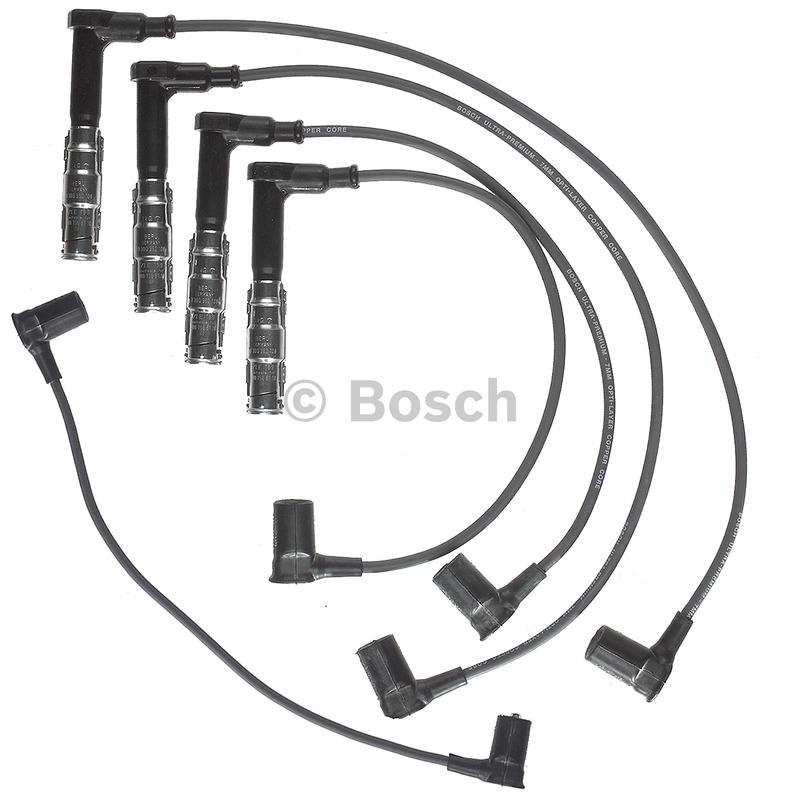 1986 Mercedes-Benz 190E Spark Plug Wire Set Bosch 09148 image 1 of 1