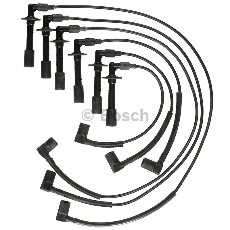 1992 Porsche 911 Spark Plug Wire Set Bosch 09150 image 1 of 1