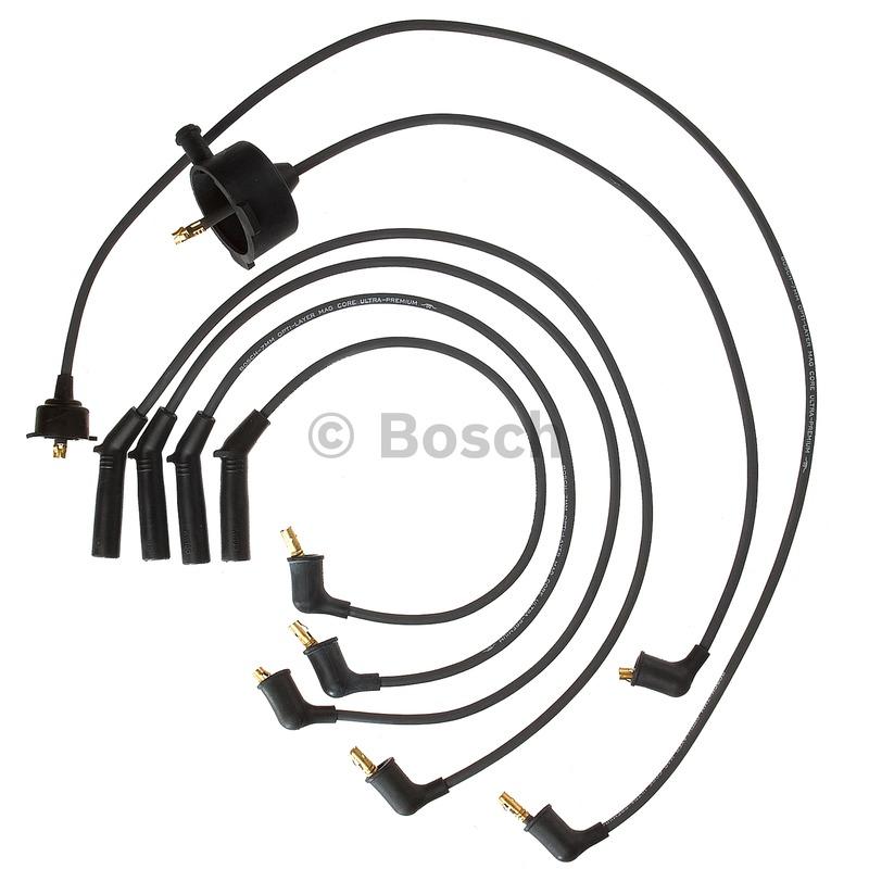 1984 Honda Wagovan Spark Plug Wire Set Bosch 09155 image 1 of 1