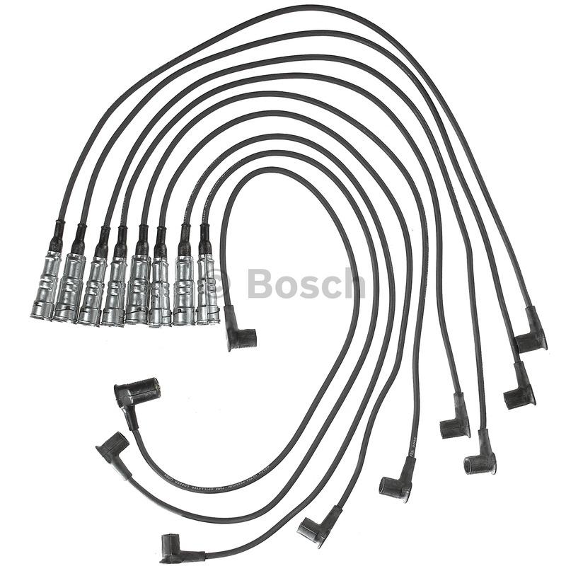 1983 Mercedes-Benz 380SEC Spark Plug Wire Set Bosch 09164 image 1 of 1