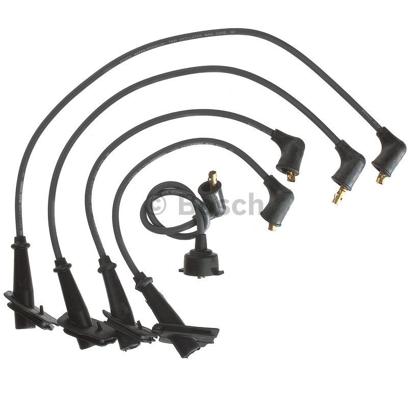 1988 Honda Prelude Spark Plug Wire Set Bosch 09238 image 1 of 1