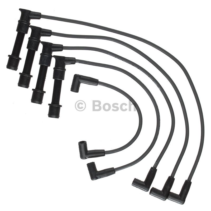 1989 Isuzu I-Mark Spark Plug Wire Set Bosch 09243 image 1 of 1