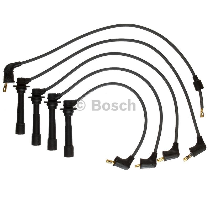 1993 Mazda Protege Spark Plug Wire Set Bosch 09250 image 1 of 1