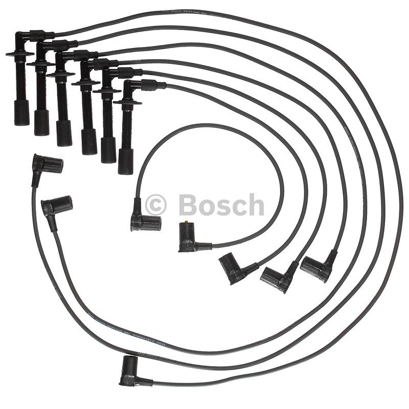 1986 Porsche 911 Spark Plug Wire Set Bosch 09263 image 1 of 1