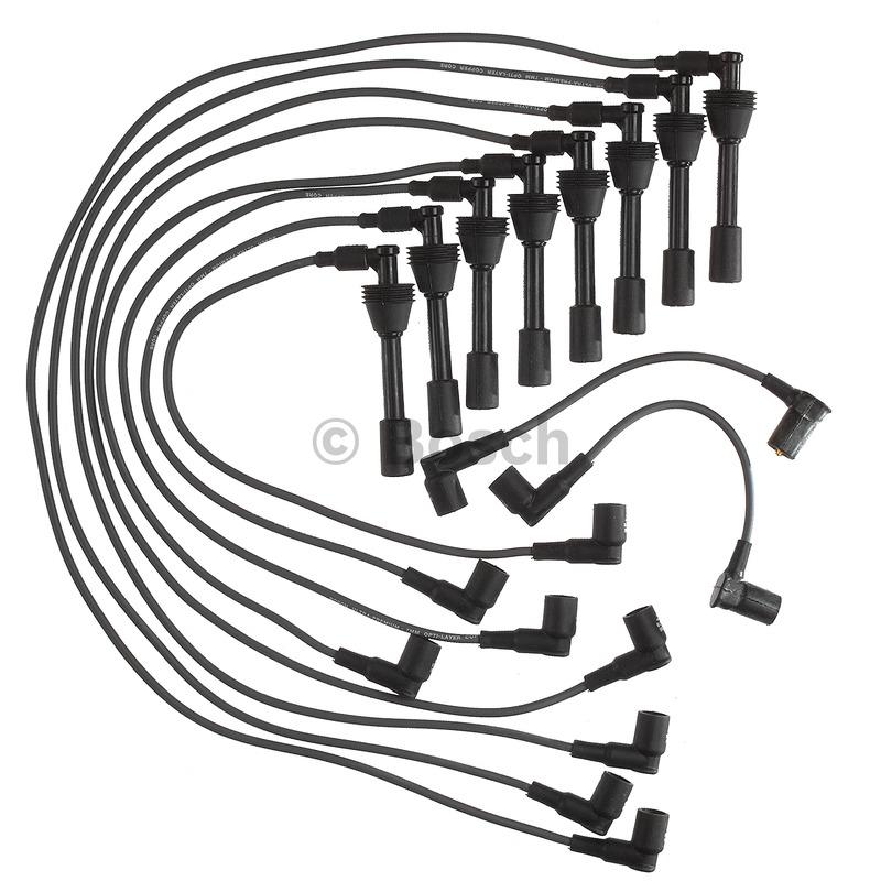 1987 Porsche 928 Spark Plug Wire Set Bosch 09266 image 1 of 1