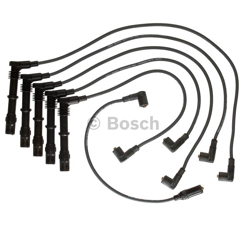 1991 Audi 90 Quattro Spark Plug Wire Set Bosch 09268 image 1 of 1