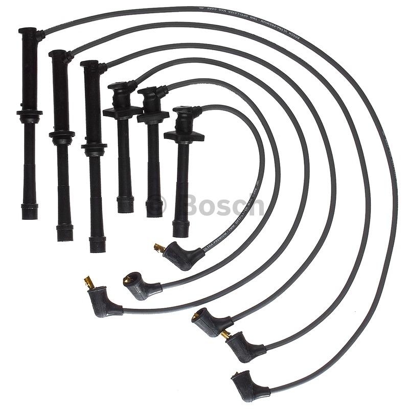 1994 Mazda MX-3 Spark Plug Wire Set Bosch 09347 image 1 of 1