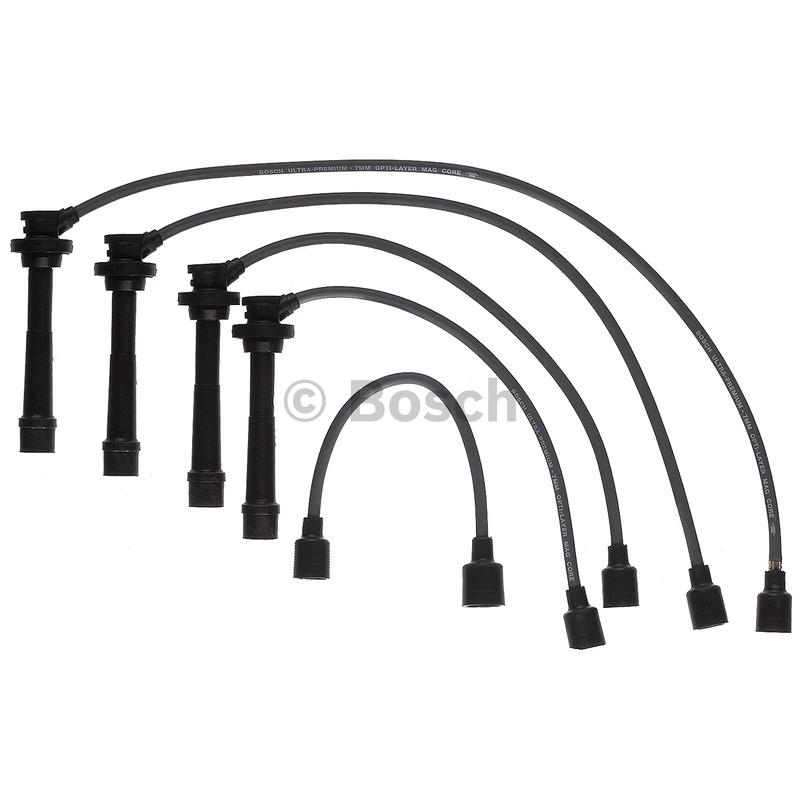 1996 Suzuki Sidekick Spark Plug Wire Set Bosch 09360 image 1 of 1