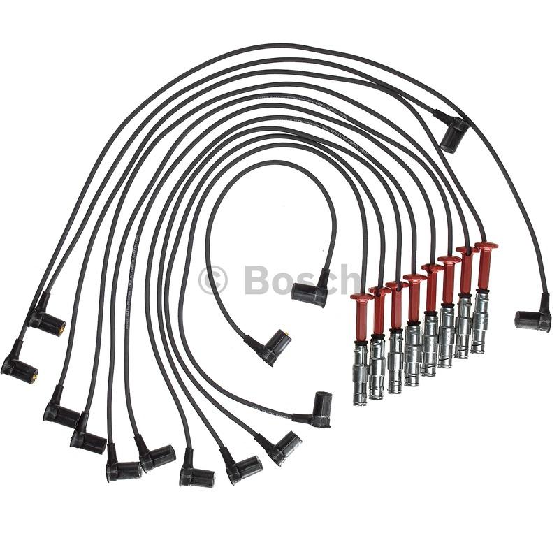 1992 Mercedes-Benz 400E Spark Plug Wire Set Bosch 09366 image 1 of 1
