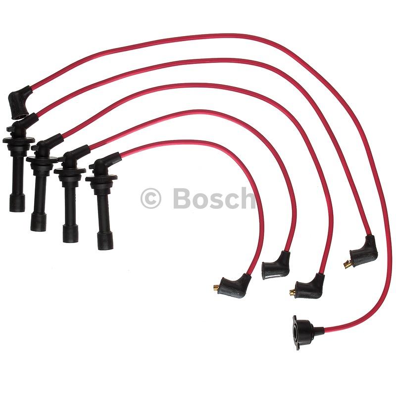 1988 Acura Integra Spark Plug Wire Set Bosch 09394 image 1 of 1
