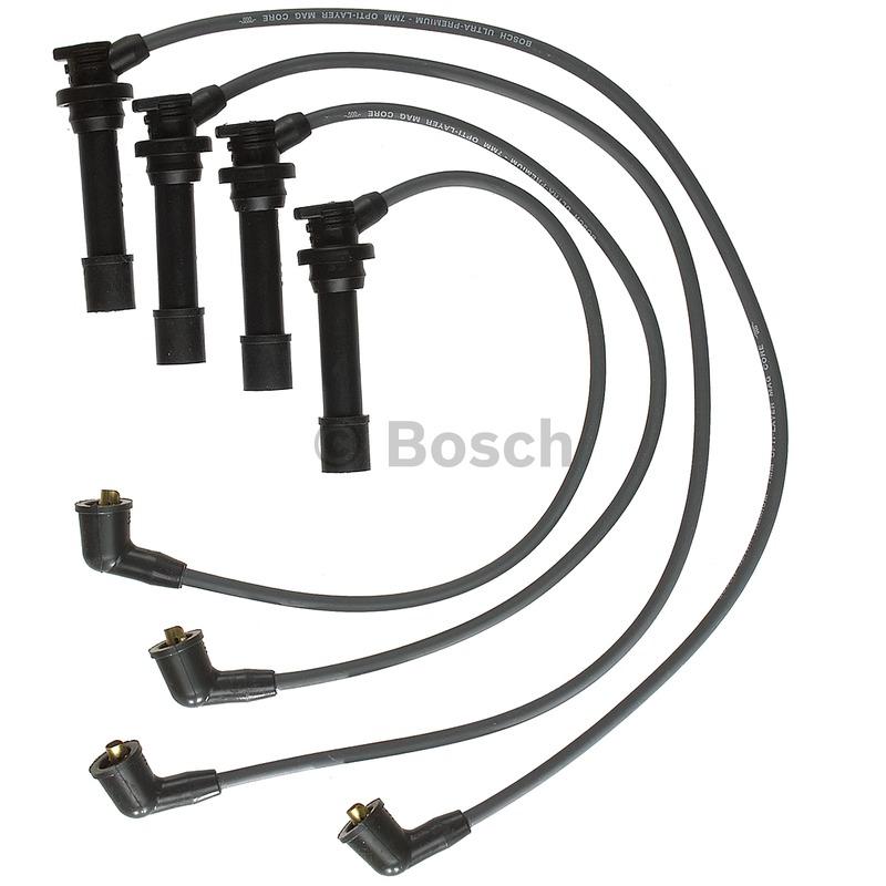 1996 Mazda Protege Spark Plug Wire Set Bosch 09421 image 1 of 1
