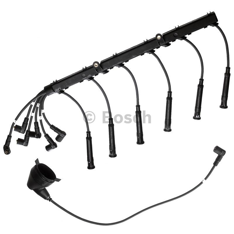 1982 BMW 528e Spark Plug Wire Set Bosch 09515 image 1 of 1