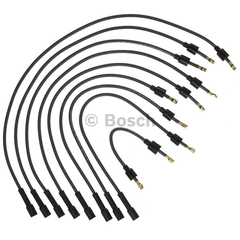 1977 Dodge Monaco Spark Plug Wire Set Bosch 09604 image 1 of 1