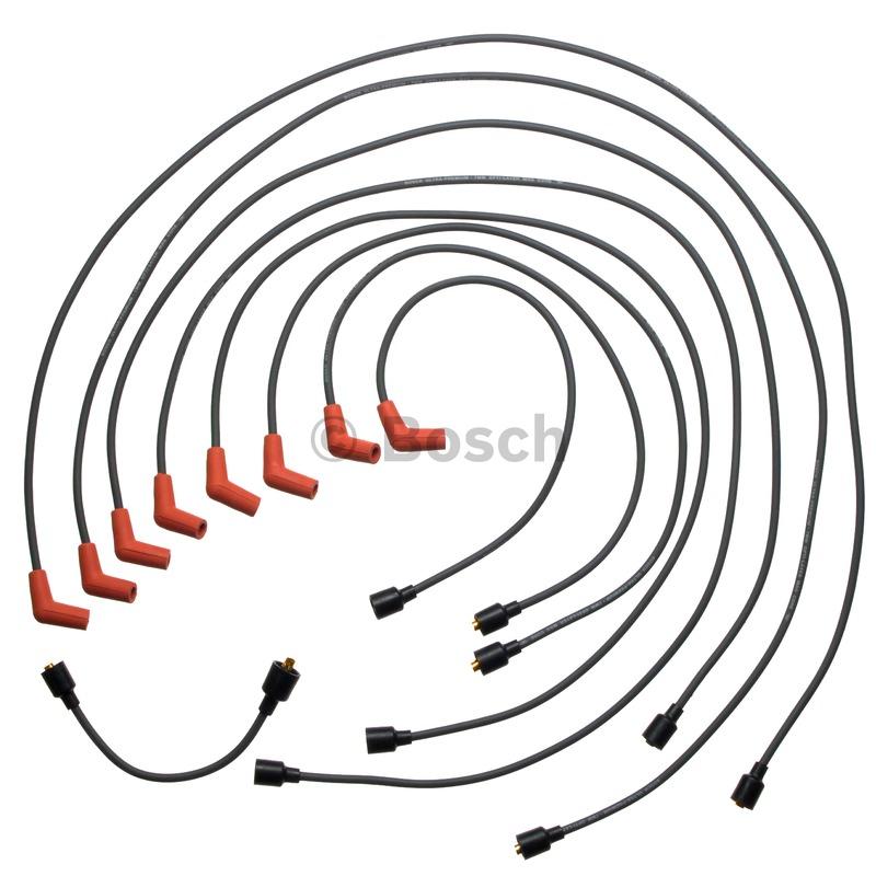 1977 Dodge W300 Spark Plug Wire Set Bosch 09605 image 1 of 1