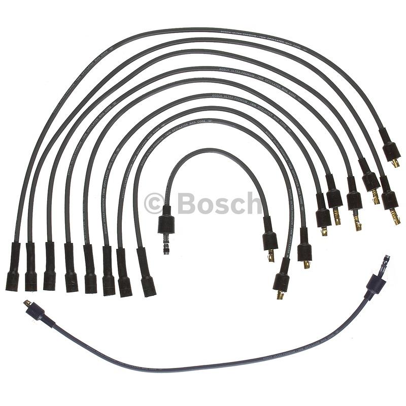 1985 Dodge B250 Spark Plug Wire Set Bosch 09608 image 1 of 1