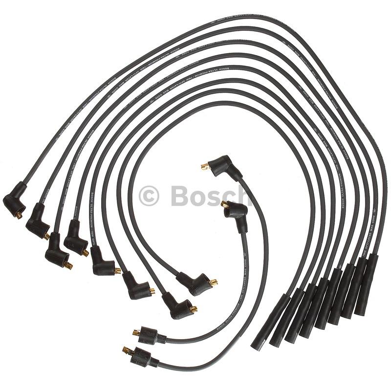 1975 Ford Thunderbird Spark Plug Wire Set Bosch 09612 image 1 of 1