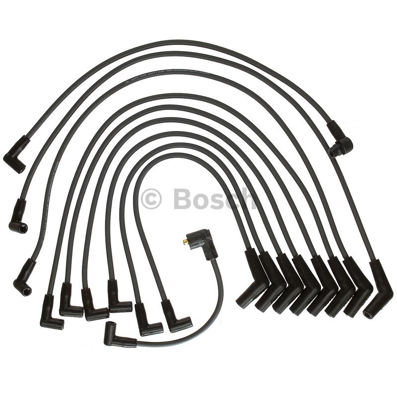 1990 Lincoln Mark VII Spark Plug Wire Set Bosch 09614 image 1 of 1