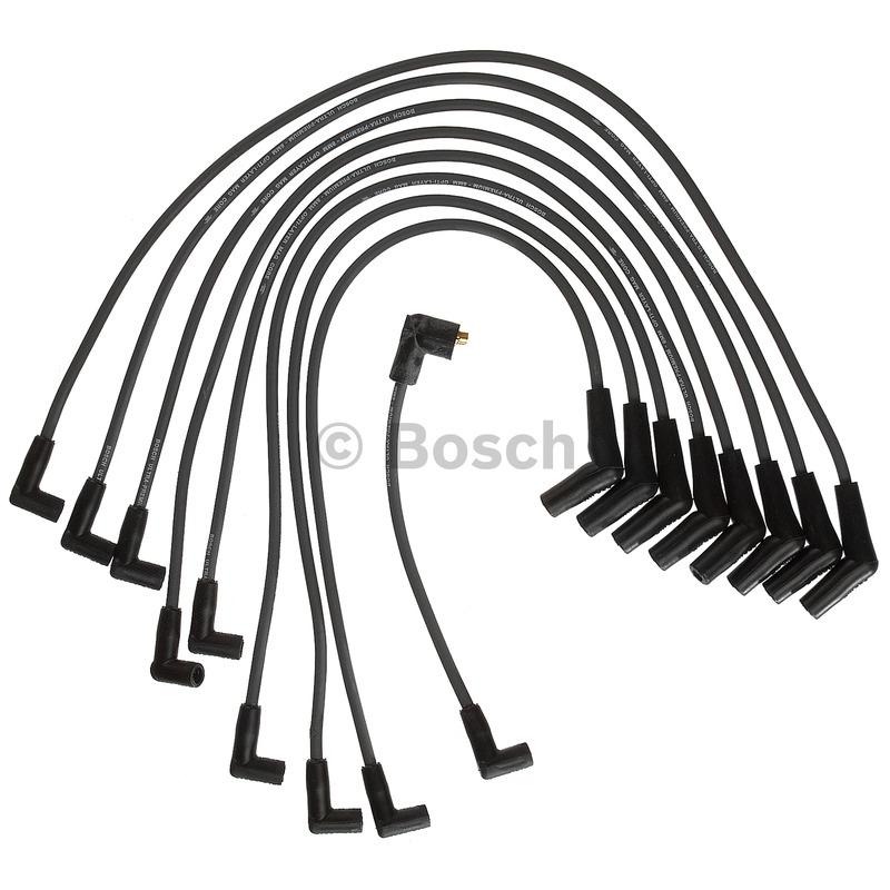 1978 Lincoln Mark V Spark Plug Wire Set Bosch 09617 image 1 of 1