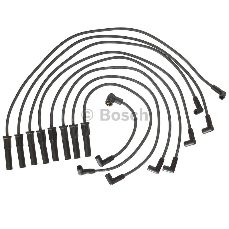 1978 Lincoln Mark V Spark Plug Wire Set Bosch 09620 image 1 of 1