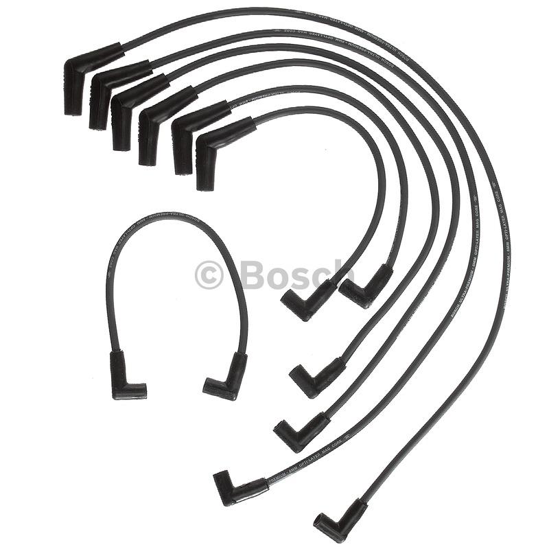 1984 Ford Thunderbird Spark Plug Wire Set Bosch 09621 image 1 of 1
