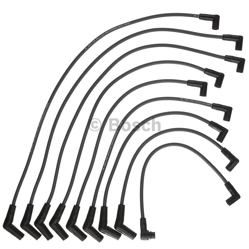 1990 Ford E-250 Econoline Club Wagon Spark Plug Wire Set Bosch 09635 image 1 of 1