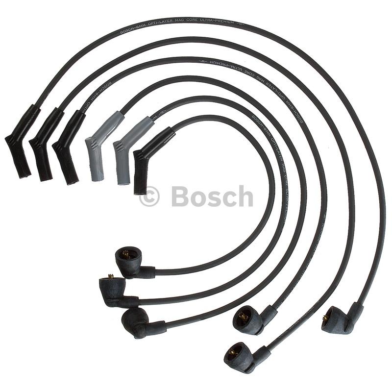 1977 Ford Pinto Spark Plug Wire Set Bosch 09637 image 1 of 1
