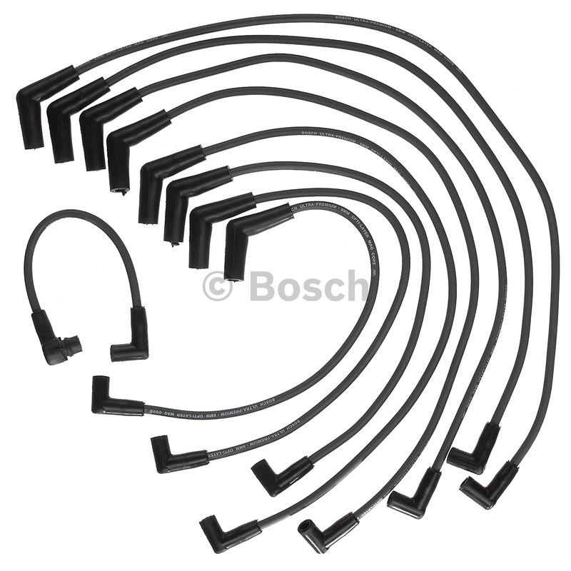 1991 Ford LTD Crown Victoria Spark Plug Wire Set Bosch 09640 image 1 of 1
