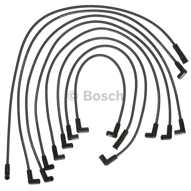 1985 Pontiac Bonneville Spark Plug Wire Set Bosch 09647 image 1 of 1