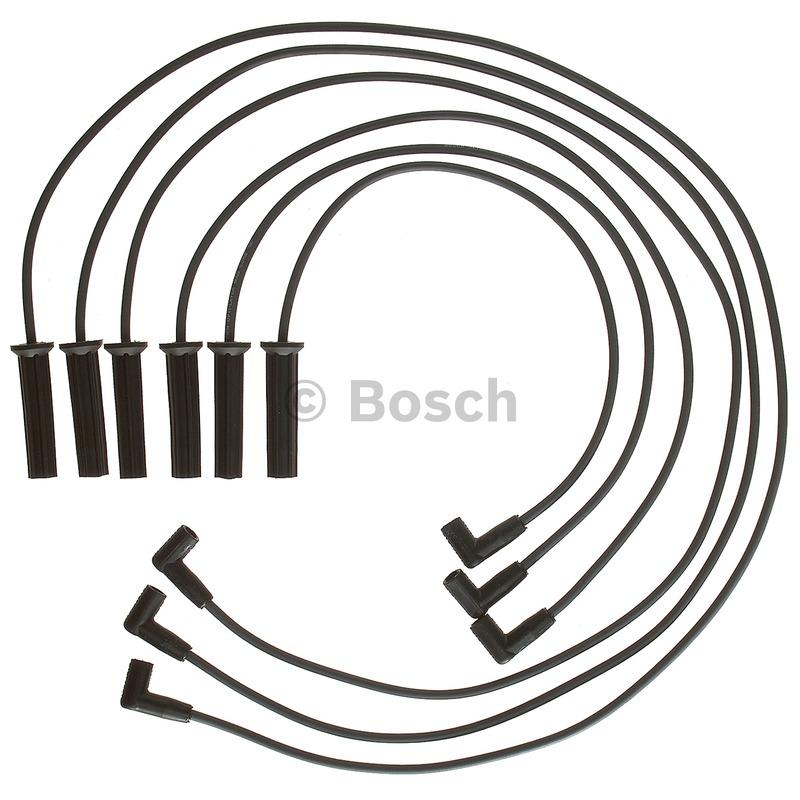 1988 Chevrolet Beretta Spark Plug Wire Set Bosch 09663 image 1 of 1