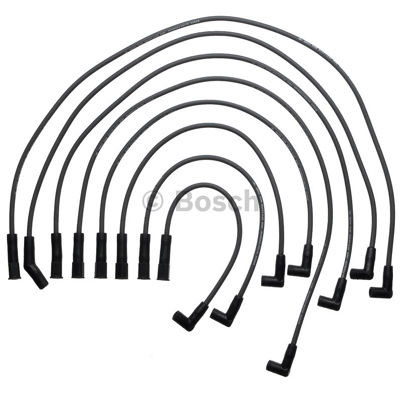 1984 Cadillac Fleetwood Spark Plug Wire Set Bosch 09665 image 1 of 1