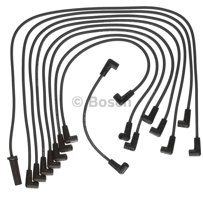 1987 Chevrolet Caprice Spark Plug Wire Set Bosch 09666 image 1 of 1