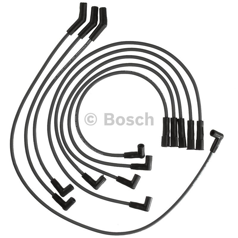 1977 Pontiac Grand Safari Spark Plug Wire Set Bosch 09667 image 1 of 1