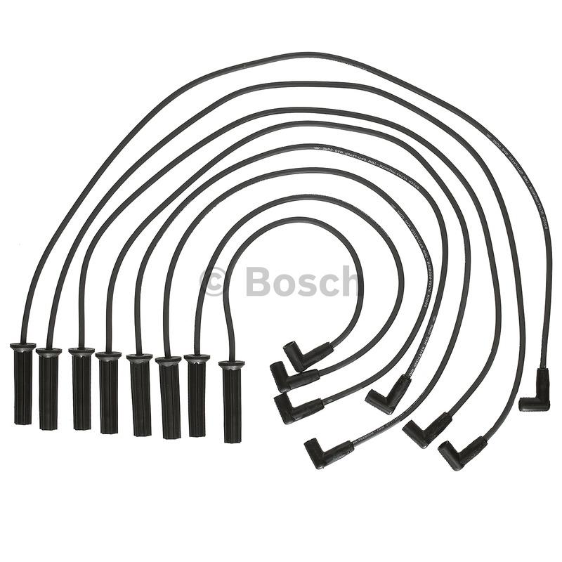 1985 Cadillac Commercial Chassis Spark Plug Wire Set Bosch 09670 image 1 of 1
