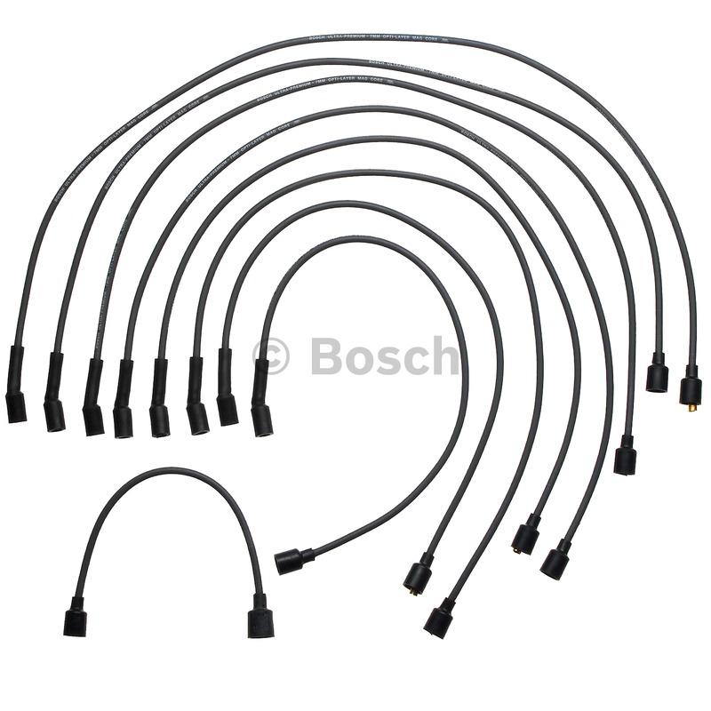 1972 Pontiac LeMans Spark Plug Wire Set Bosch 09675 image 1 of 1
