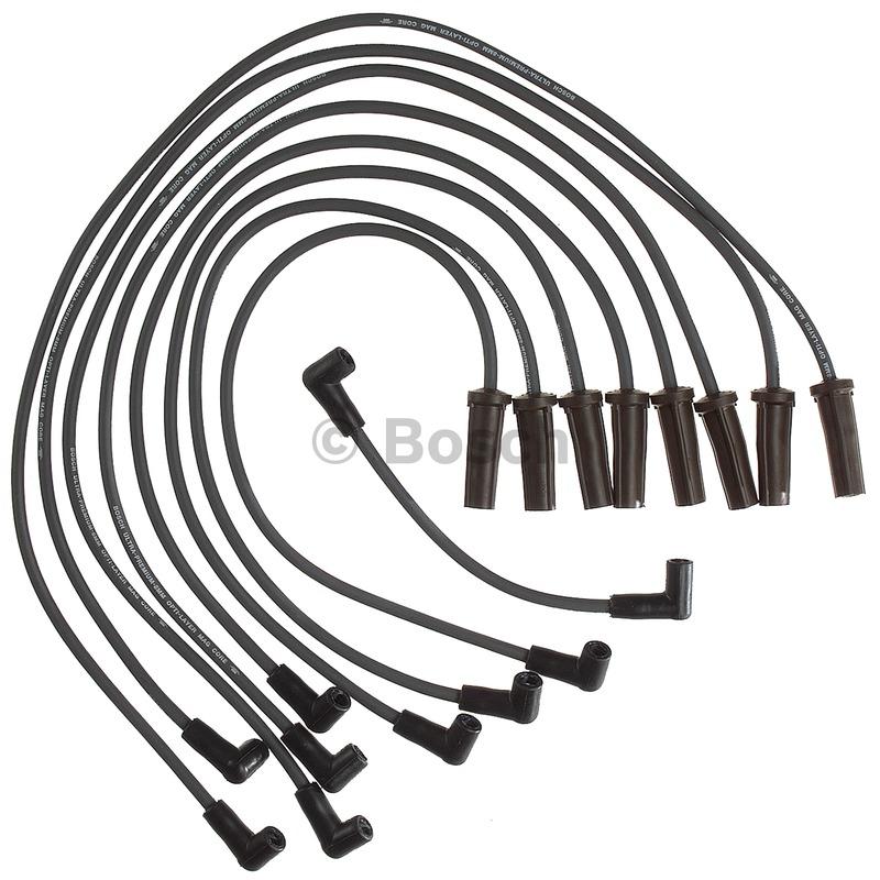 1991 GMC K3500 Spark Plug Wire Set Bosch 09687 image 1 of 1