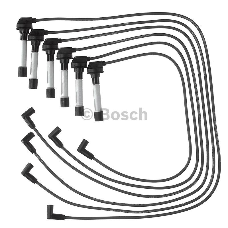 1995 Chrysler New Yorker Spark Plug Wire Set Bosch 09714 image 1 of 1