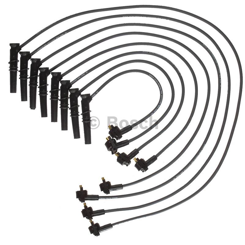 1992 Mercury Grand Marquis Spark Plug Wire Set Bosch 09725 image 1 of 1