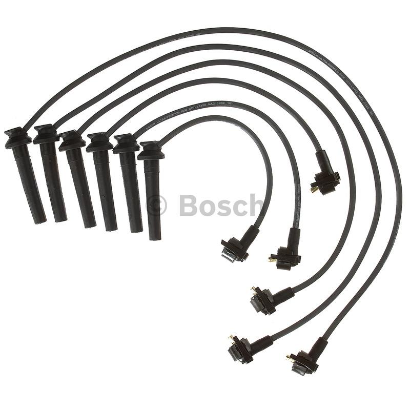 1999 Ford Taurus Spark Plug Wire Set Bosch 09744 image 1 of 1