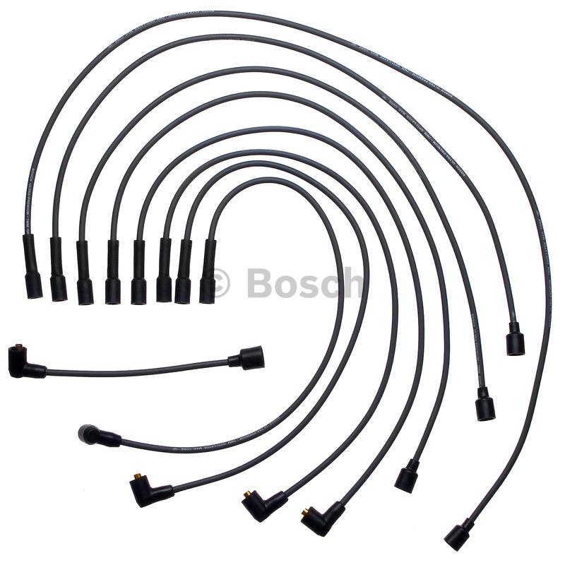 1975 International Scout II Spark Plug Wire Set Bosch 09757 image 1 of 1