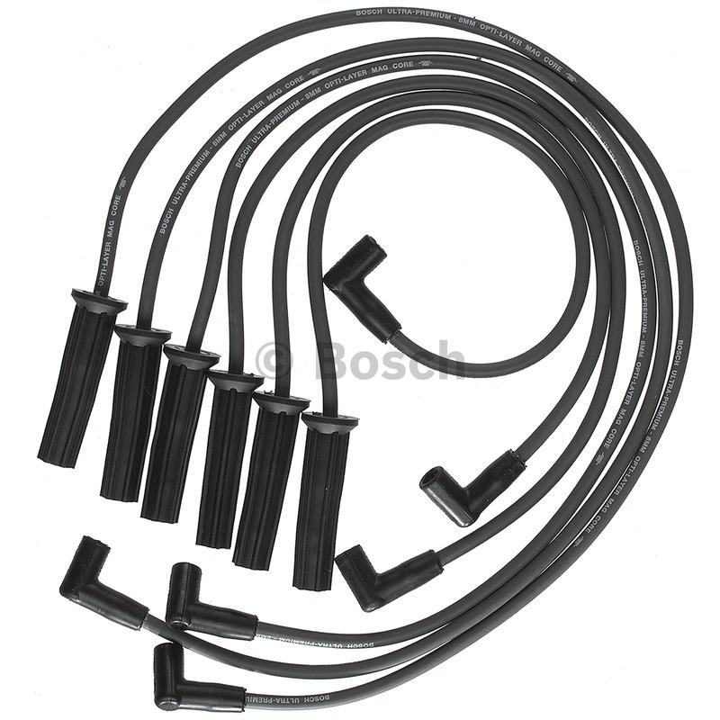 1985 Pontiac Bonneville Spark Plug Wire Set Bosch 09774 image 1 of 1